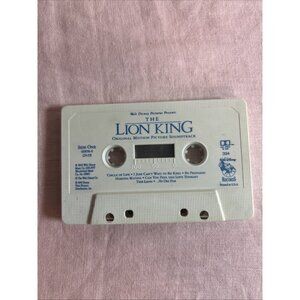 Disney The Lion King Original Soundtrack Cassette Tape 1994 No Case
